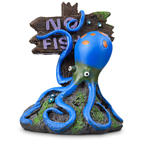 Imagitarium Aquatic Decor No Fishing Sign
