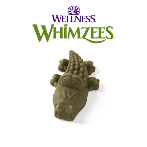 Wellness WHIMZEES Small AlligatorNatural Daily Dental Long Lasting Dog Treats