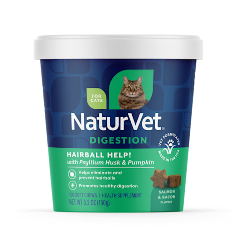 NaturVet Cat Hairball Aid Supplement