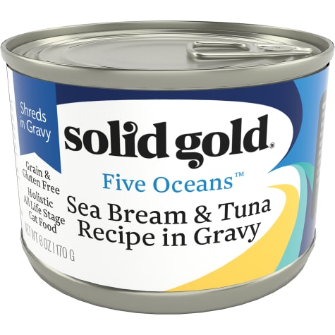 Solid Gold Five Oceans Sea Bream & Tuna Grain Free Canned Cat Food