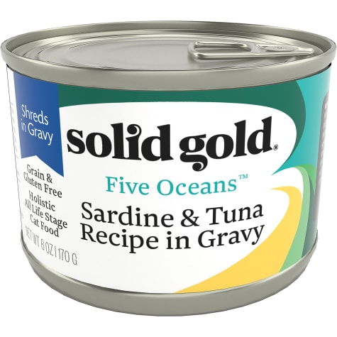 Solid Gold Five Oceans Sardine & Tuna Grain Free Canned Cat Food