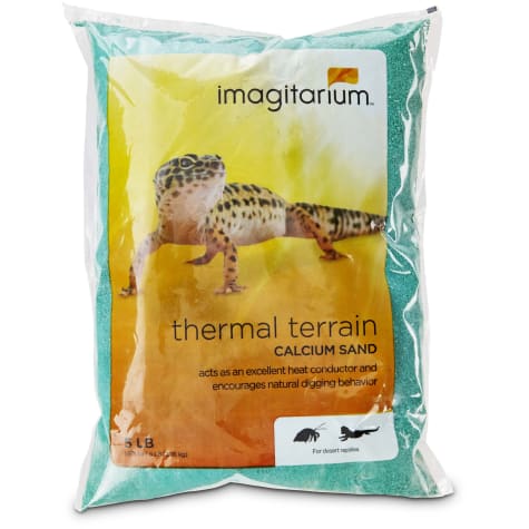 Imagitarium Green Calcium Reptile Sand