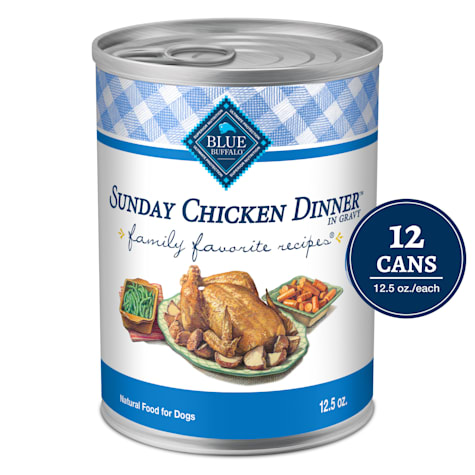 Blue Buffalo Family Favorites Sunday Chicken Dinner Adult Wet Dog Food