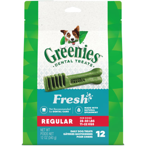 Greenies Fresh Regular Dental Dog Treats