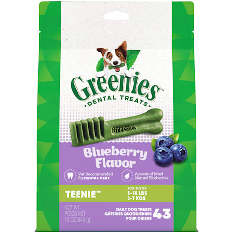 Greenies Blueberry Flavor Teenie Dog Dental Chews