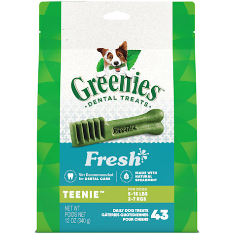 Greenies Fresh Teenie Dental Dog Treats