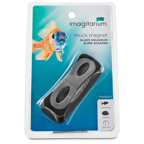 Imagitarium Medium Muck Magnet Glass Aquarium Scraper