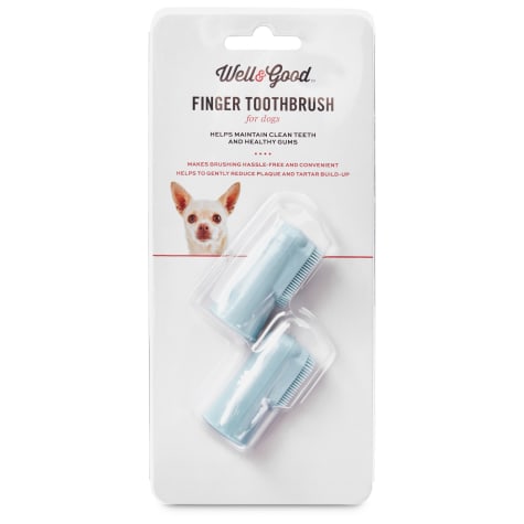 small dog finger toothbrush