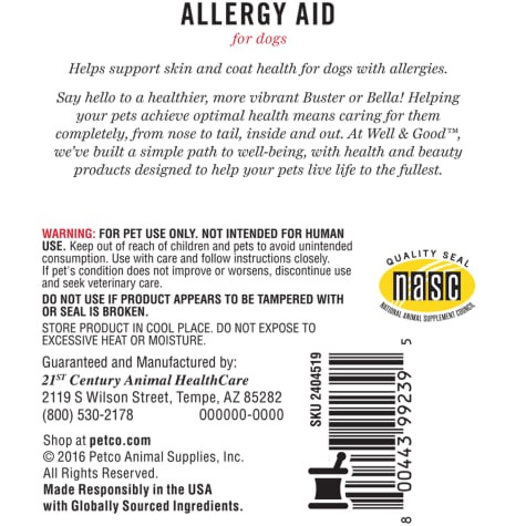 allergy aid for dogs