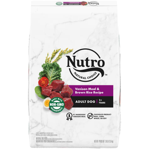 Nutro Natural Choice Vension Meal & Brown Rice Recipe Adult Dry Dog Food