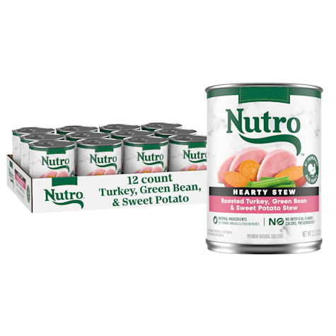 Nutro Hearty Stew Adult Natural Grain Free Cuts in Gravy Roasted Turkey Wet Dog Food