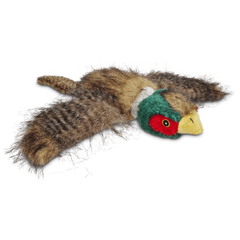 stuffed pheasant dog toy