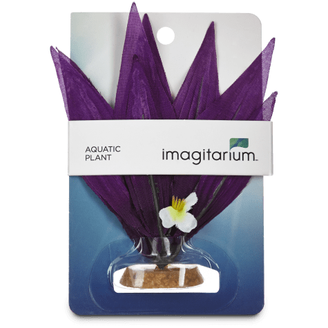 Imagitarium Purple Burst Silk Plants Aquatic Decor