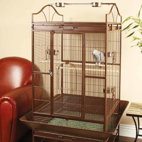 used parrot cages