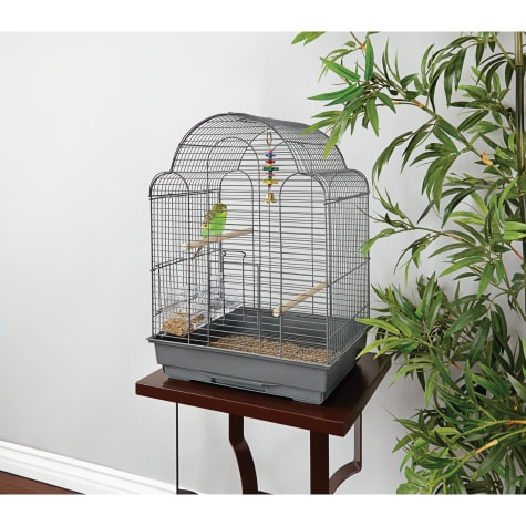 You & Me Parakeet Scallop Top Cage