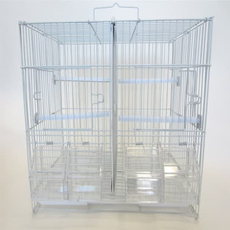 YML Small White Breeding Bird Cage