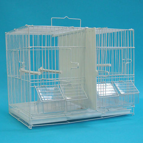 YML Medium White Breeding Bird Cage