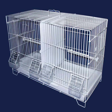 large white bird cage