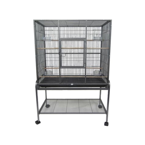 YML Antique Silver Aviary Bird Cage