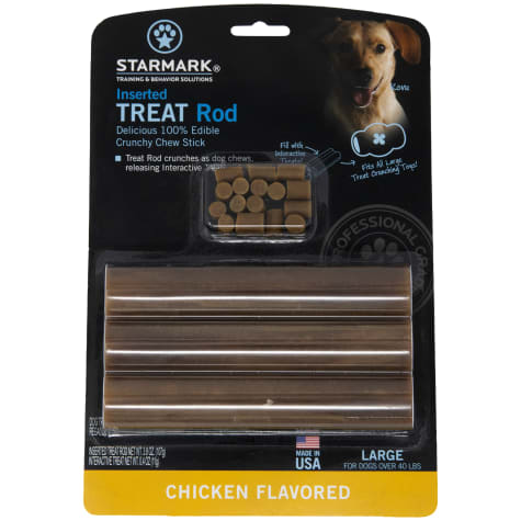 Starmark Inserted Treat Rod Large Chicken for Dog