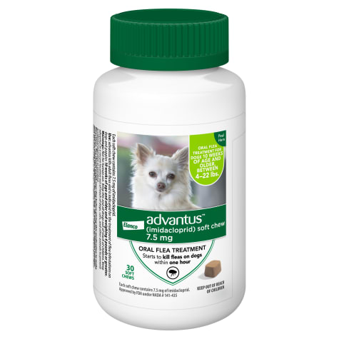 Advantus Elanco Flea Soft Chews for Small Dogs 4-22 lbs.