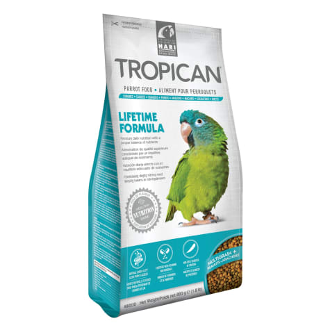Tropican Lifetime Formula Parrot, 1.8lbs.