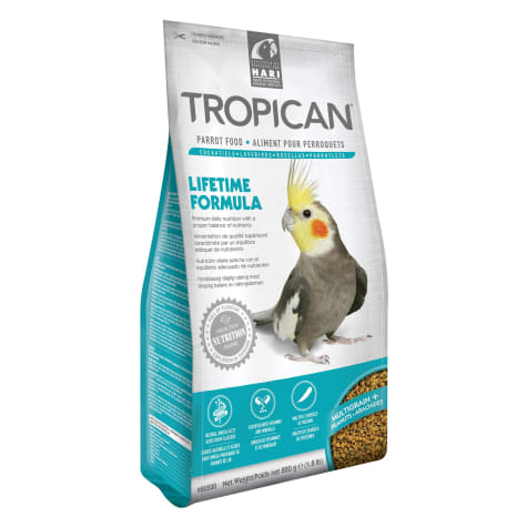 Tropican Lifetime Formula Cockatiel, 1.8lbs.