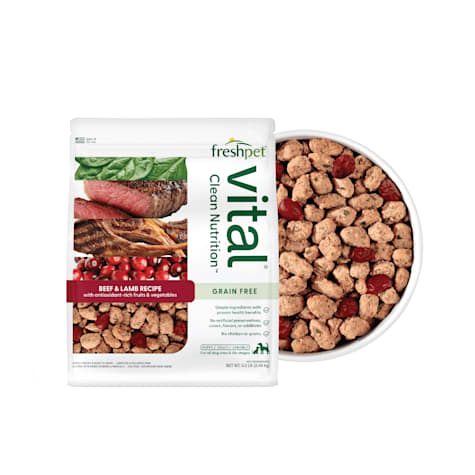 Freshpet Vital Grain Free Beef & Lamb Recipe Fresh Dog Food