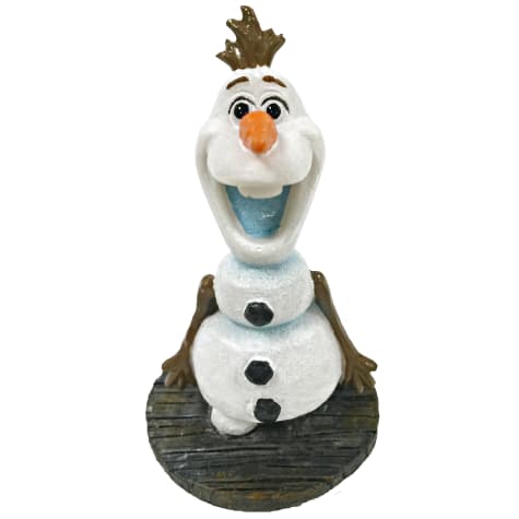 Penn Plax Frozen Olaf Standing Aquarium Ornament