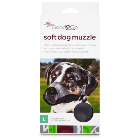 soft dog muzzle