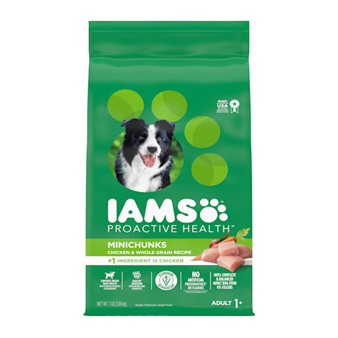 IAMS ProActive Health Small Dog Food Minichunks with Real Chicken and Whole Grains