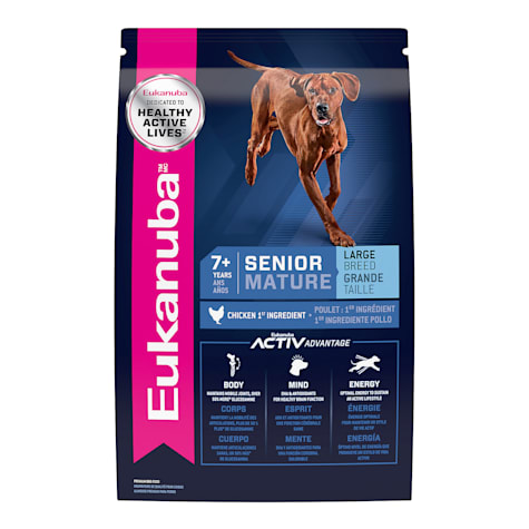 Eukanuba Senior Large Breed Chicken Flavor Dry Dog Food