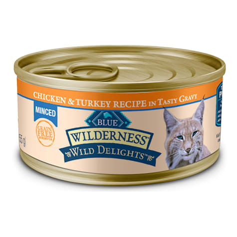 Blue Buffalo Wilderness Wild Delights Chicken & Turkey Wet Cat Food