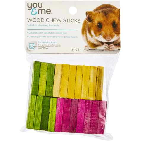 You & Me Wood Chew Sticks for Small Animals