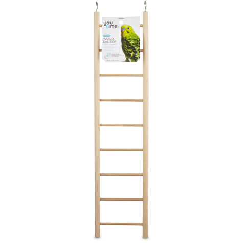 You & Me Bird 9-Step Wood Bird Ladder
