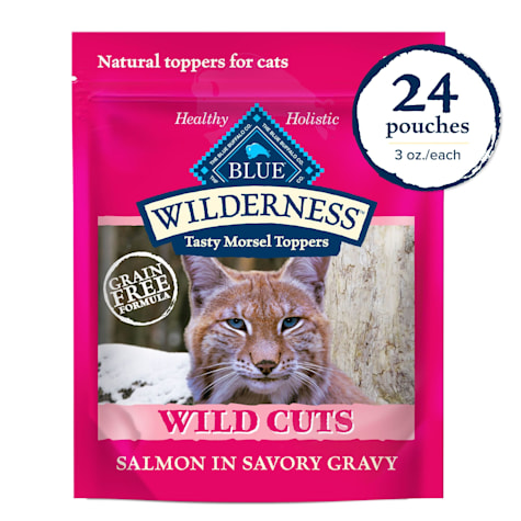 Blue Buffalo Blue Wilderness Wild Cuts Tasty Salmon Morsels Wet Cat Food