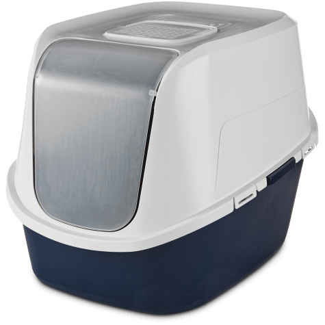 closed litter box