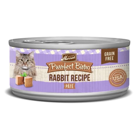 Merrick Purrfect Bistro Grain Free Rabbit Recipe Pate Wet Cat Food