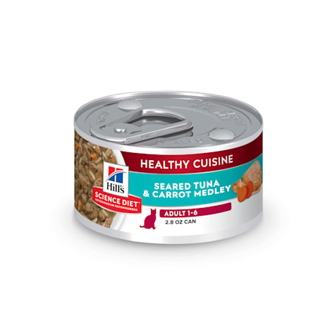 Hill's Science Diet Adult Healthy Cuisine Seared Tuna & Carrot Medley Canned Wet Cat Food