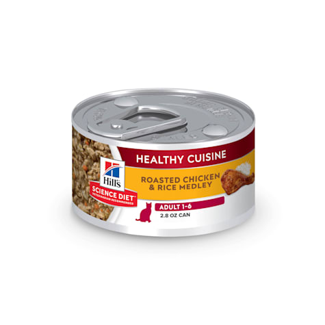Hill's Science Diet Adult Healthy Cuisine Roasted Chicken & Rice Medley Canned Wet Cat Food