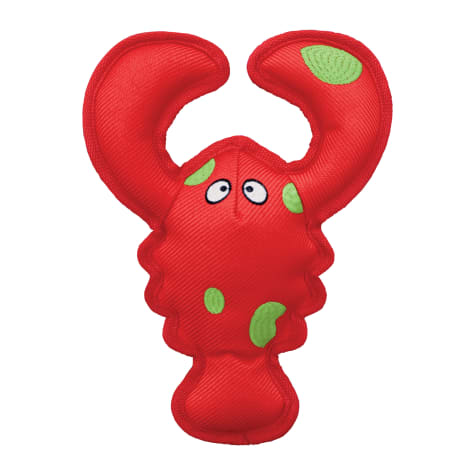 KONG Belly Flops Lobster Dog Toy