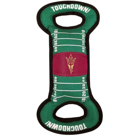 Pets First Arizona State Sun Devils NCAA Field Tug Dog Toy