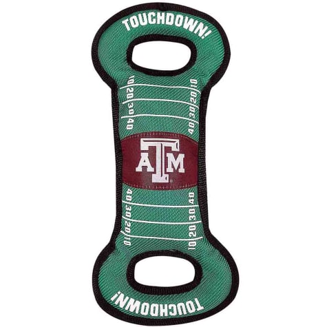 Pets First Texas A&M Aggies NCAA Field Tug Dog Toy