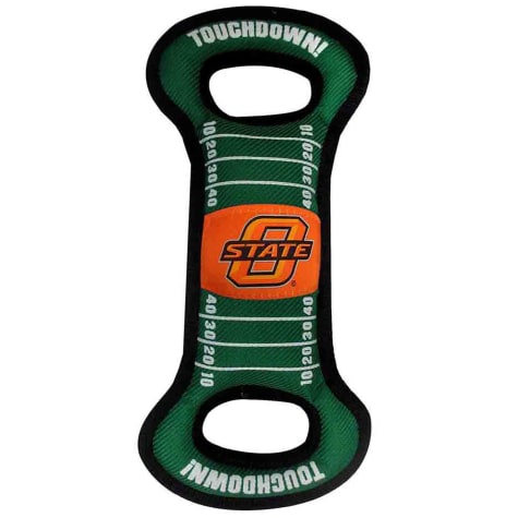 Pets First Oklahoma State Cowboys NCAA Field Tug Dog Toy