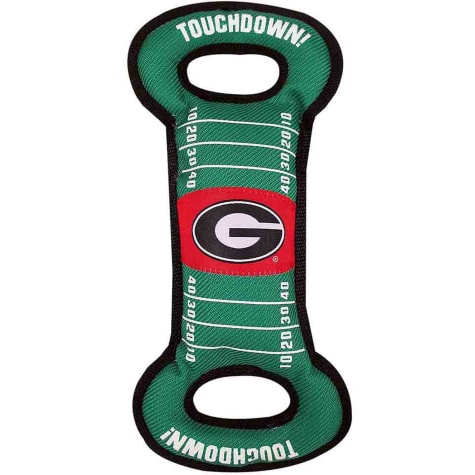 Pets First Georgia Bulldogs NCAA Field Tug Dog Toy