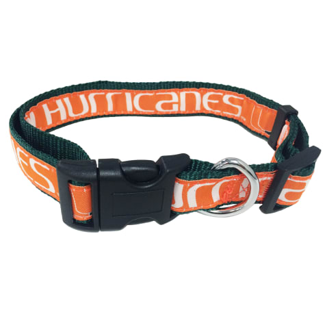 Pets First Miami Hurricanes Collar