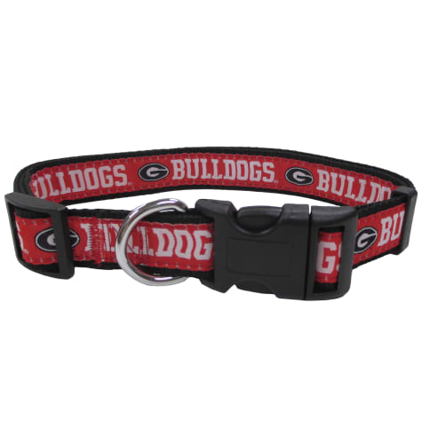 Pets First Georgia Bulldogs Collar