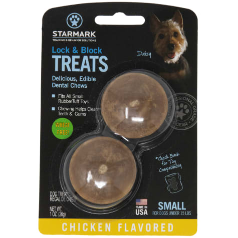 Starmark Lock & Block Chicken Flavor Treat