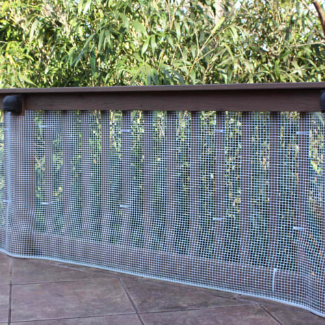pet gate deck netting