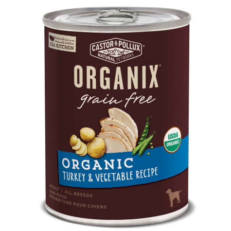 Castor & Pollux Organix Organic Grain Free Organic Turkey & Vegetable Recipe Wet Dog Food